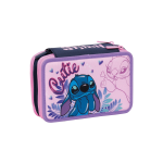 ASTUCCIO 3 ZIP LILO & STITCH 2 CUTE - STITCH & ANGEL