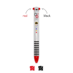 CLICK & CLACK - PENNA A SFERA LEGAMI A DUE COLORI 