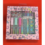 LIP & NAILS SET TRI COASTAL - SET UNGHIE E LUCIDALABBRA +3