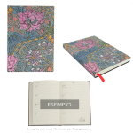 AGENDA 18 MESI PAPERBLANKS 2024/2025 MIDI- MORRIS CAPRIFOGLIO ROSA