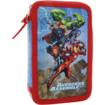 ASTUCCIO 3 ZIP CON ACCESSORI - AVENGERS 