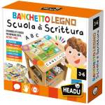 BANCHETTO LEGNO HEADU - SCUOLA DI SCRITTURA - ETÀ 3-6 ANNI