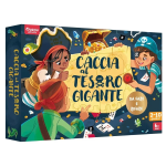 CACCIA AL TESORO GIGANTE GIOCO CON ENIGMI E INDOVINELLI - CREATIVAMENTE