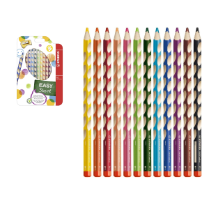 SET12 COLORI MATITE ERGONOMICHE EASYSTART PER MANCINI STABILO - STABILO -  Cartolibreria L'Idea