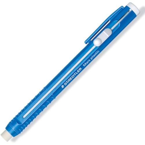 Cartolibreria L'Idea  GOMMA BIANCA CON CURSORE DI SCORRIMENTO STAEDTLER -  BLU (BLU) - STAEDTLER