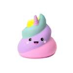 ANTISTRESS SQUISHY MORBIDO LEGAMI STRESS LESS - POO ARCOBALENO